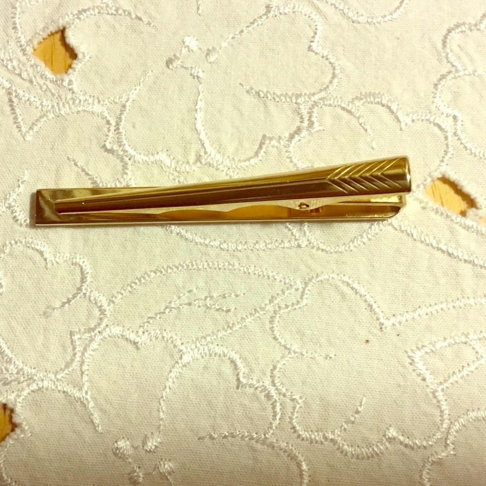 Men’s Gold Tie Clip 🎩🎩🎩 Vintage